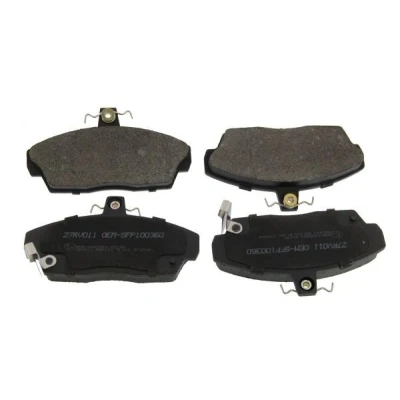 Bilde av MAPCO 6495 Bremseklosser framaksel med akustisk slitasjevarsel HONDA: CIVIC 7 Hatchback