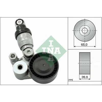 Bilde av INA 533 0129 10 Spennarm, kilerem med ribber MAZDA: 6 Sedan, 3 Hatchback
