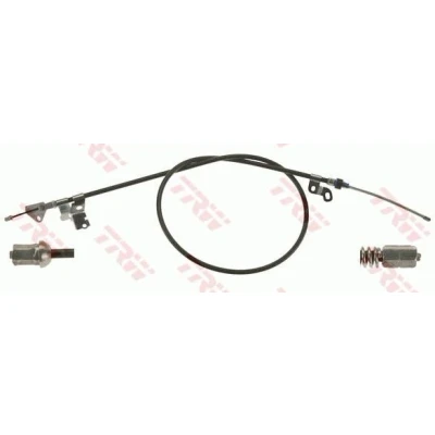 Bilde av TRW GCH501 Bremsekabel 1553, 1350 Trommelbrems TOYOTA: Yaris I Hatchback