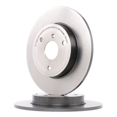 Bilde av BREMBO COATED DISC LINE 08.8163.21 Bremseskiver 280 9,6 3 fullt ut belagt høy karbon med skruer SMART: Fortwo I Coupé, II Coupé