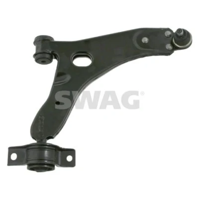 Bilde av SWAG 50 73 0065 Bærebru med holder lager, støtte / styreledd framaksel høyre, nede Casterstag stålplate FORD: Focus Mk1 Hatchback