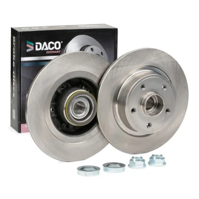 Bilde av DACO Germany 603922 Bremseskiver 274 11 5 fullt ut med ABS senorring, hjullager RENAULT: LAGUNA 2 Grandtour, GRAND SCENIC