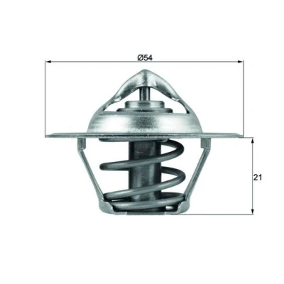 Bilde av MAHLE ORIGINAL TX 112 83D Termostat 83 med tetning VOLKSWAGEN: Polo IV Hatchback, SKODA: Fabia 1 Combi