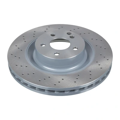 Bilde av SWAG Bremseskive MERCEDES BENZ: E Klasse Sedan, T modell, S Sedan framaksel 350mm 32mm 5 hull 112mm perforert / ventilert belagt