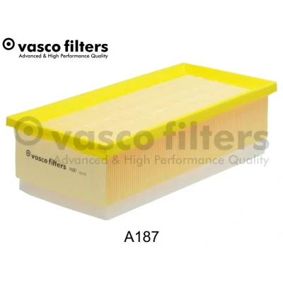 Bilde av DAVID VASCO A187 Luftfilter 87 146 306 firkantet Filterinnsats med forfilter TOYOTA: Avensis II Station Wagon, Sedan, Corolla Verso