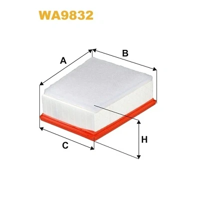 Bilde av Luftfilter WIX FILTERS WA9832