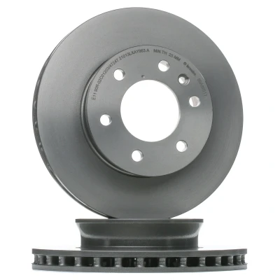 Bilde av BREMBO 09.A895.11 Bremseskiver 300 28 6 innvendig ventilert belagt høy karbon med skruer MERCEDES BENZ: Sprinter 3.5 t Van