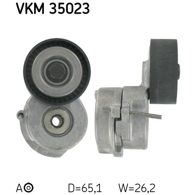 Bilde av Strammehjul, kilerem SKF VKM 35023
