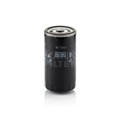 Bilde av MANN FILTER W 724/1 Oljefilter 3/4 16 UNF med to retursperreventil Påskruingsfilter FORD: ESCORT 3, FIESTA 2, 4