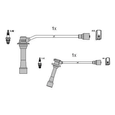 Bilde av HITACHI 134123 Pluggledninger