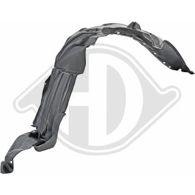 Bilde av DIEDERICHS 6616109 Hjulbue foran venstre TOYOTA: Corolla VIII Liftback