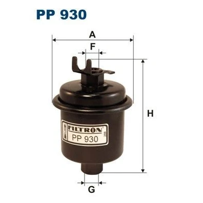 Bilde av FILTRON PP 930 Drivstoffilter ledningsfilter HONDA: CR V 3, 2, CRX 3