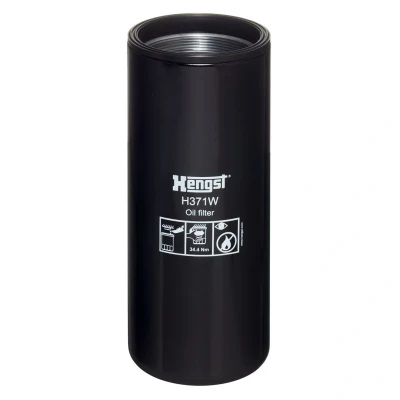 Bilde av HENGST FILTER H371W Oljefilter M95 x 2.5 Påskruingsfilter