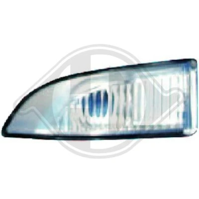 Bilde av DIEDERICHS 4465327 Blinklys transparent, krom venstre RENAULT: GRAND SCENIC 3
