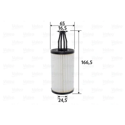 Bilde av VALEO 586621 Oljefilter Filterinnsats MERCEDES BENZ: E Klasse T modell, Sedan, C modell
