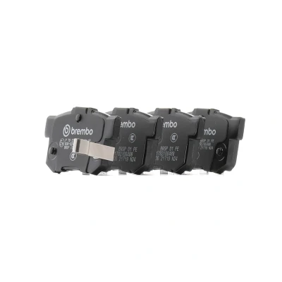 Bilde av BREMBO P 79 027 Bremseklosser med akustisk slitasjevarsel antihyle blikk tilbehør SUZUKI: SX4 I Hatchback, SWIFT 3, HONDA: CIVIC 8