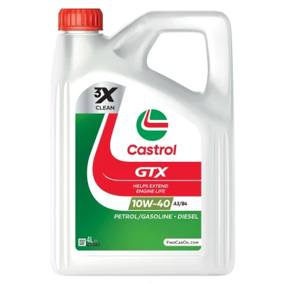 Bilde av Castrol GTX A3/B4 10W 40 4l Motorolje 15F8FD MERCEDES BENZ: E Klasse Sedan, T modell, Vito Minibuss, VOLKSWAGEN: GOLF 2, Touran I