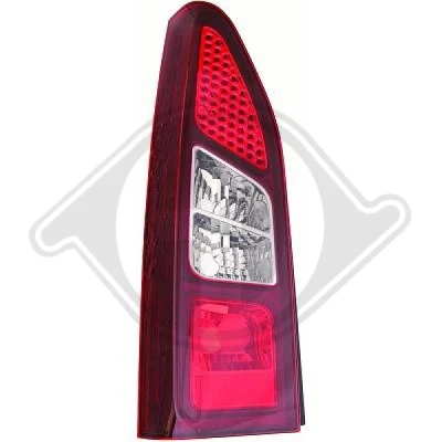 Bilde av DIEDERICHS 4013892 Baklykter høyre PEUGEOT: Partner II Van, Tepee, CITROËN: Berlingo II, Van