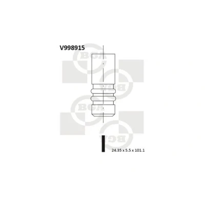 Bilde av Utløpsventil, citroën c2, c3 i, c4 coupé, peugeot 1007, 206 halvkombi, sw, 207, 307, 307 break, 0949.C4