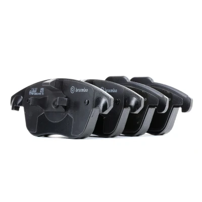 Bilde av BREMBO P 61 117 Bremseklosser ekskl. slitasjevarselkontakt med kolbleklips uten tilbehør PEUGEOT: 3008 I, 5008 308 I Hatchback