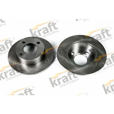 Bilde av KRAFT 6050010 Bremseskiver 245, 245,0 9,9 4 fullt ut AUDI: 80 B4 Sedan, 100 C3 Coupe B3