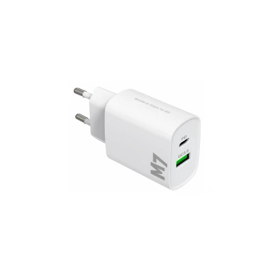 Bilde av M7 iPhone / iPad dobbel lader USB og C 20W