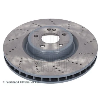 Bilde av BLUE PRINT Bremseskive MERCEDES BENZ: A Klasse, GLB, CLA Coupé framaksel 350mm 30mm 5 hull 112mm perforert / ventilert belagt ADU1743113 2474210812