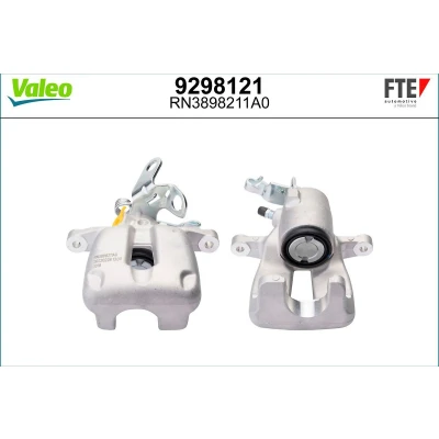 Bilde av FTE 9298121 Bremsecaliper grå Aluminium venstre bakaksel uten holder VOLKSWAGEN: Golf 6, 5, Plus / Crossgolf, AUDI: A3 Sportback, TT Coupé
