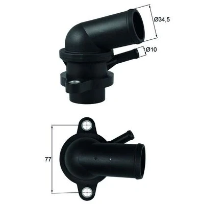 Bilde av Termostat MAHLE ORIGINAL TI 239 87D