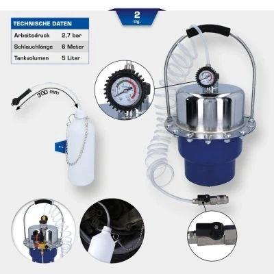 Bilde av Fyll /ventilasjonsapparat, bremsehydraulikk KS TOOLS BT701260