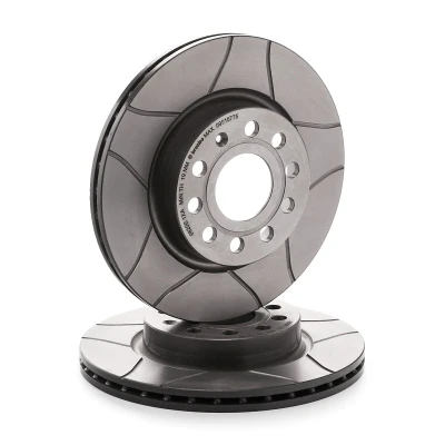 Bilde av BREMBO MAX LINE 09.9167.75 Bremseskiver 280 22 5 med sliss, innvendig ventilert belagt høy karbon skruer VOLKSWAGEN: Golf 7, Caddy 3,
