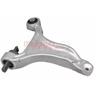 Bilde av METZGER 58148102 Bærebru med gummifeste, uten støtte / styreledd framaksel høyre Casterstag Aluminium