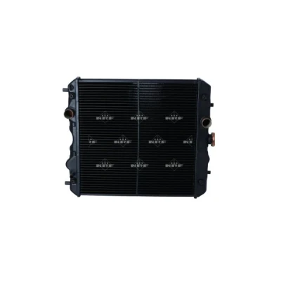 Bilde av NRF 54104 Radiator 490 485 62 med hette Kjøleribber loddet