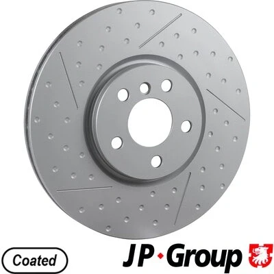 Bilde av JP GROUP 6063100900 Bremseskiver framaksel 335 30 5 innvendig ventilert, slisset / perforert belagt MINI: Hatchback