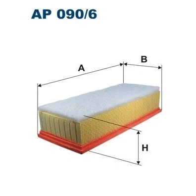 Bilde av FILTRON AP 090/6 Luftfilter 84 147 345 Filterinnsats PEUGEOT: Expert II Tepee, Van, 807, FIAT: Scudo II, CITROËN: Jumpy Van