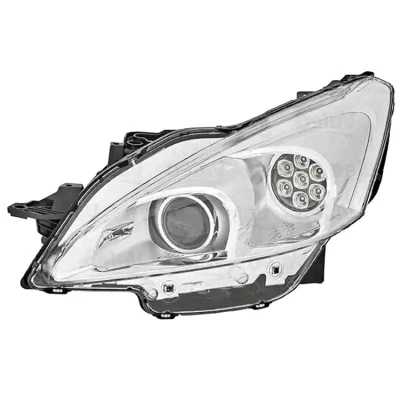 Bilde av VALEO ORIGINAL PART 046870 Frontlykter venstre med svingelys for høyrekjøring uten styreeneht Xenon