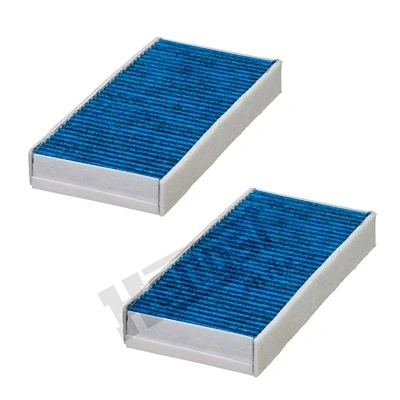 Bilde av HENGST FILTER E3950LB 2 Kupéfilter med antibakteriell effekt 232 116 32 BMW: Active Tourer, Gran X1, MINI: Clubman, Hatchback, Countryman