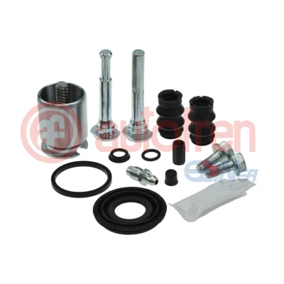 Bilde av AUTOFREN SEINSA D43472S Bremseklave Reparasjonssett bakaksel 38 KIT+PISTON+GUIDEPINS VOLKSWAGEN: GOLF 6, Touran I, Caddy 3, SKODA: Superb II Hatchback