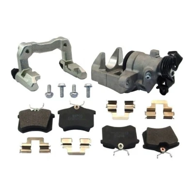 Bilde av MAPCO 4863/3 Bremsecaliper venstre bakaksel med tilbehør VOLKSWAGEN: Golf 4, New Beetle Cabrio, Hatchback, SKODA: Fabia 2, Roomster
