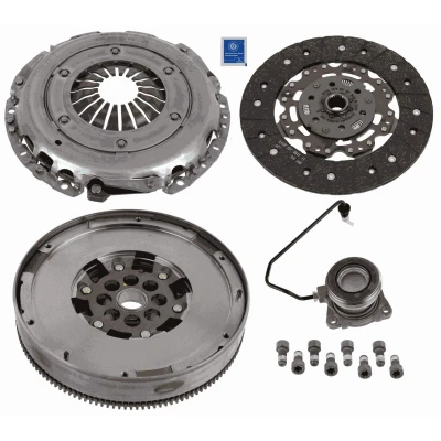 Bilde av SACHS 2290 601 142 Clutch med sentral utkobling, clutchtrykkplate, dobbeltmassesvinghjul, svinghjulskruer clutchplate 240