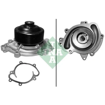 Bilde av INA 538 0234 10 Vannpumpe med reimskive tetning for vifteremdrift MERCEDES BENZ: E Klasse Sedan, C T modell, modell