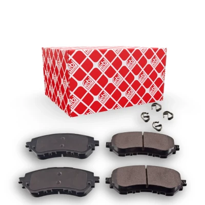 Bilde av FEBI BILSTEIN 170814 Bremseklosser framaksel med klemmer TOYOTA: Yaris III Hatchback