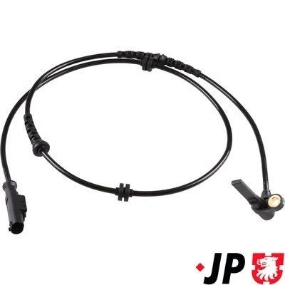 Bilde av JP GROUP 3397102500 ABS sensor framaksel venstre, høyre aktiv 1140 svart FIAT: Ducato III Flatvogn lastebil / Chassis