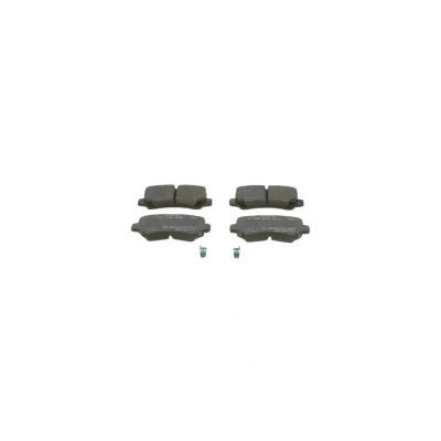 Bilde av BOSCH 0 986 424 626 Bremseklosser Low Metallic med akustisk slitasjevarsel