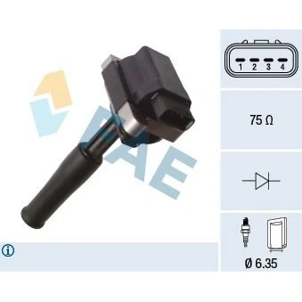 Bilde av Tennspole (coil) FAE 80398