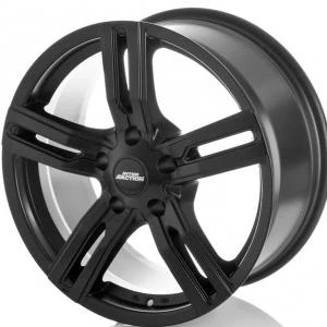 Bilde av Inter Action Kargin Matt Black 6.5x16 5/130 ET50 B89.1