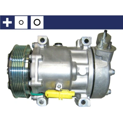 Bilde av MAHLE ORIGINAL ACP 1037 000S Kompressor SD7V16 12 PAG 46 R 134a med tetningsring CITROËN: C4 I Hatchback, PEUGEOT: Expert II Van