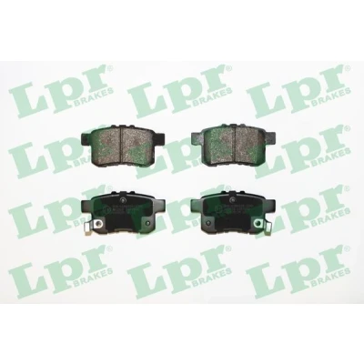 Bilde av Bremseklosser sett, Bakaksel, honda accord viii, kombi 43022TA0A00, 43022TA0A40, 43022TA0A51, 43022TA0A52, 43022TA0A70, 430