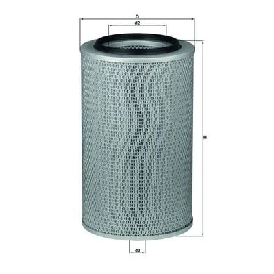 Bilde av MAHLE ORIGINAL LX 227 Luftfilter 382,0 228,0 Filterinnsats MERCEDES BENZ: ATEGO 2, ATEGO, 3, IVECO: Stralis, EuroCargo I III, DAF: LF 45