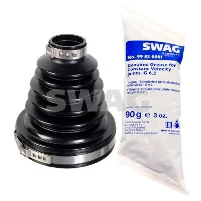 Bilde av SWAG 33 10 6339 Drivakselmansjett girkassesiden, framaksel venstre, høyre termoplastisk polyester elastomer FORD: S Max Mk2